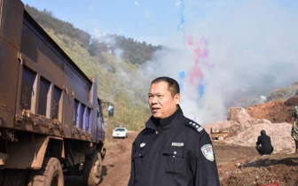 县安监局|隆隆鞭炮声吹响“打非治违”前进号角