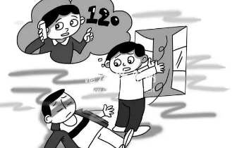 无锡一对夫妻煤气中毒倒地 路过城管队员及时救援