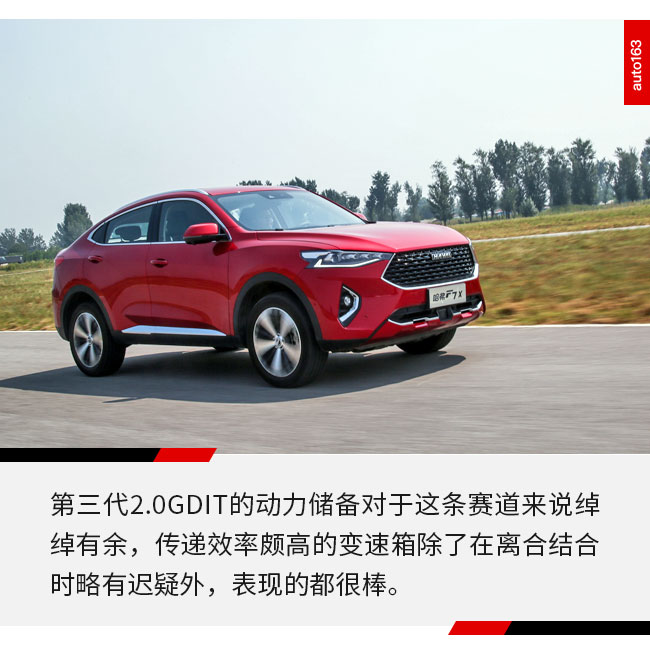 颜值与实力并存 锐思赛道试驾哈弗F7x