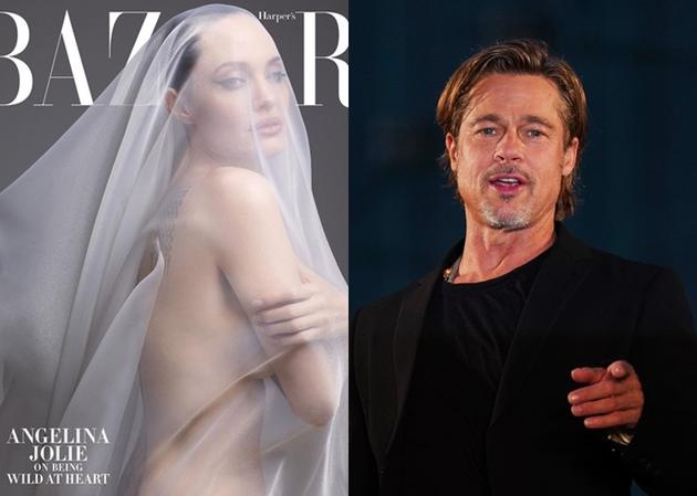 朱莉薄纱露背登封 曝皮特不让其与子女到海外居住