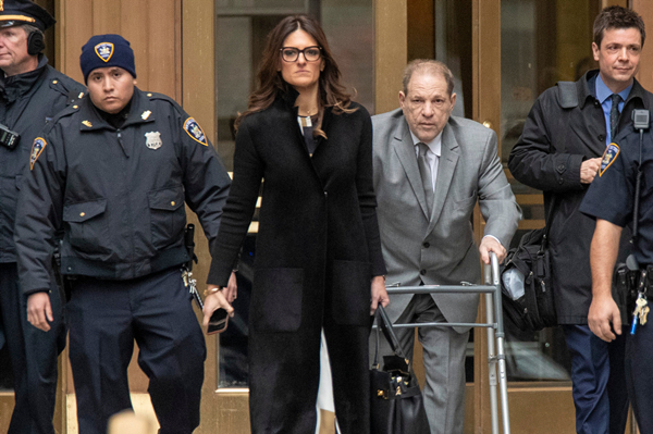 性侵案判决在即 电影大亨韦恩斯坦会否入狱？